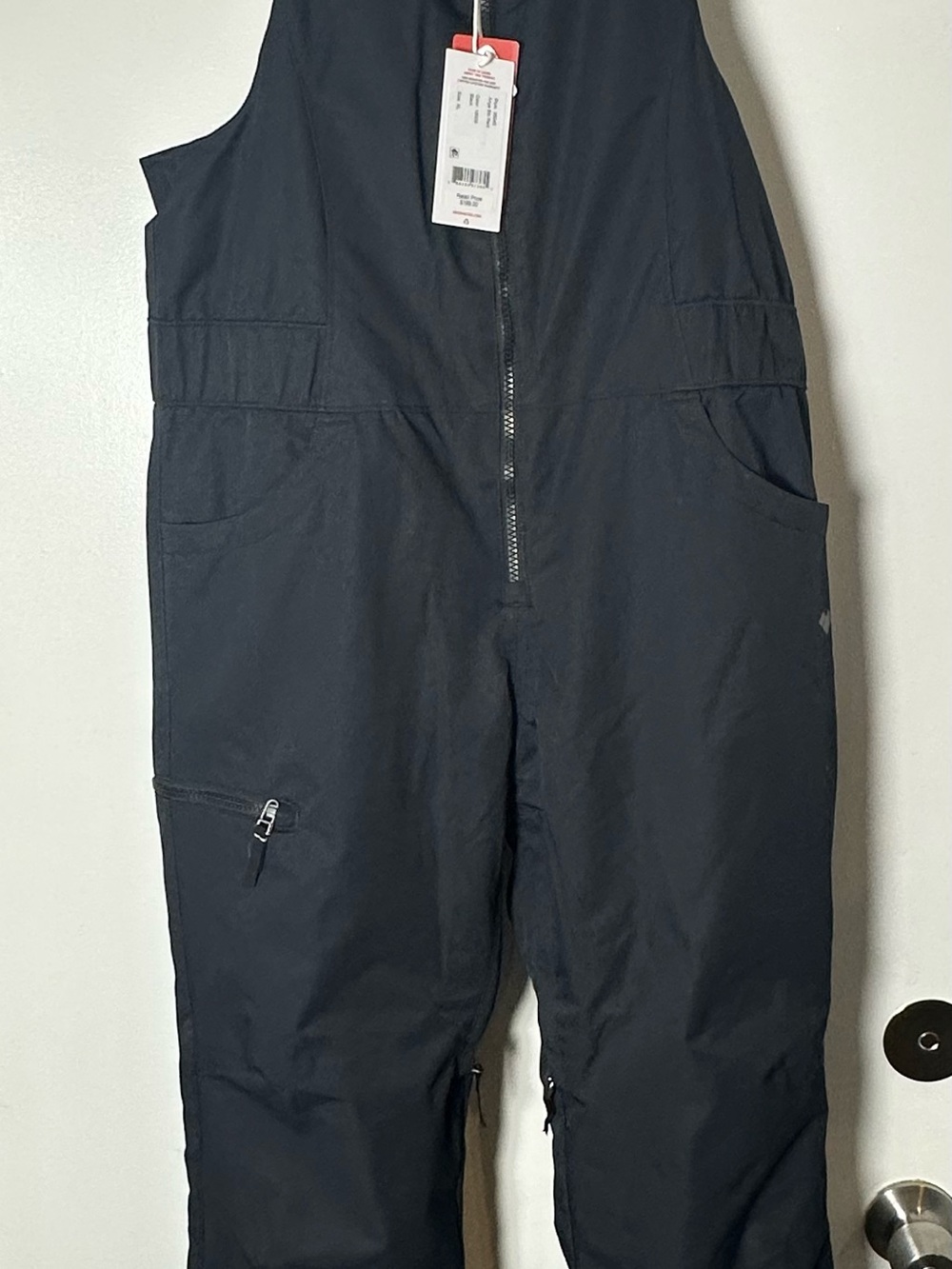 Obermeyer Kids Anya Bib Pants  XL teen Black snow bibs